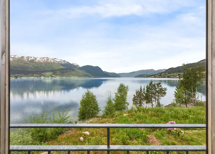 Modern House By The Fjord In Sandane, Nordfjord.