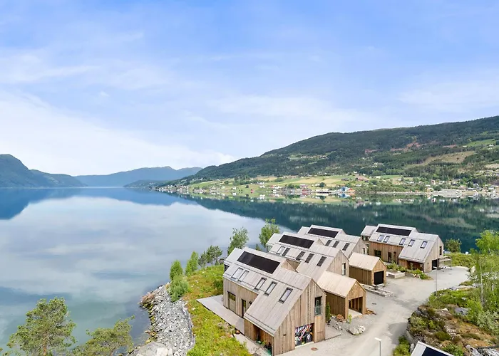 Modern House By The Fjord In Sandane, Nordfjord.