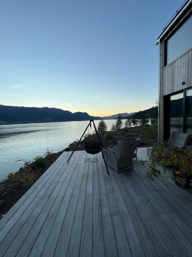 Modern House By The Fjord In Sandane, Nordfjord. Villa *