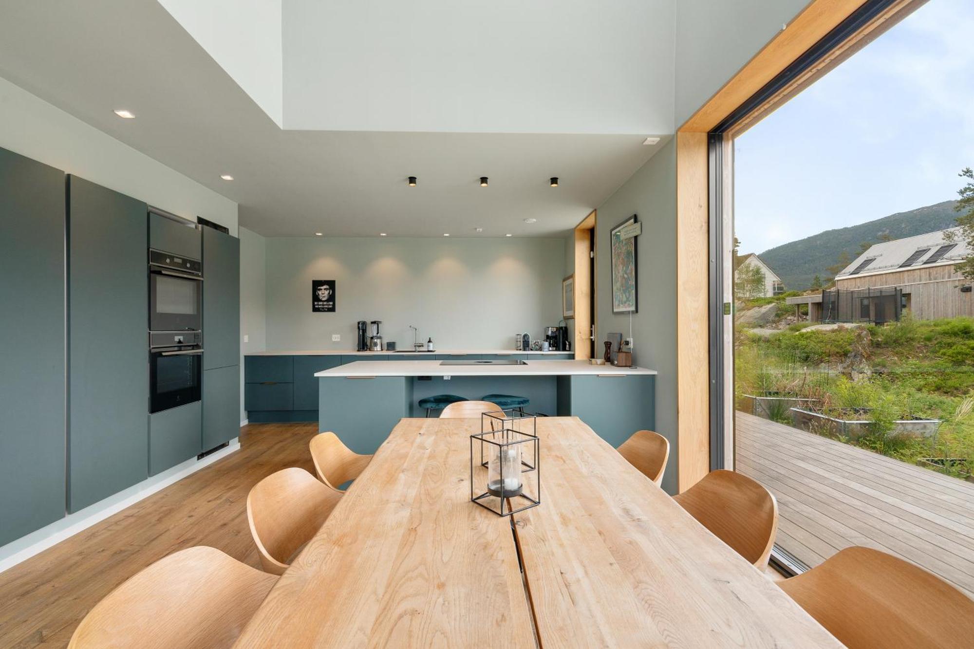 Modern House By The Fjord In Sandane, Nordfjord.