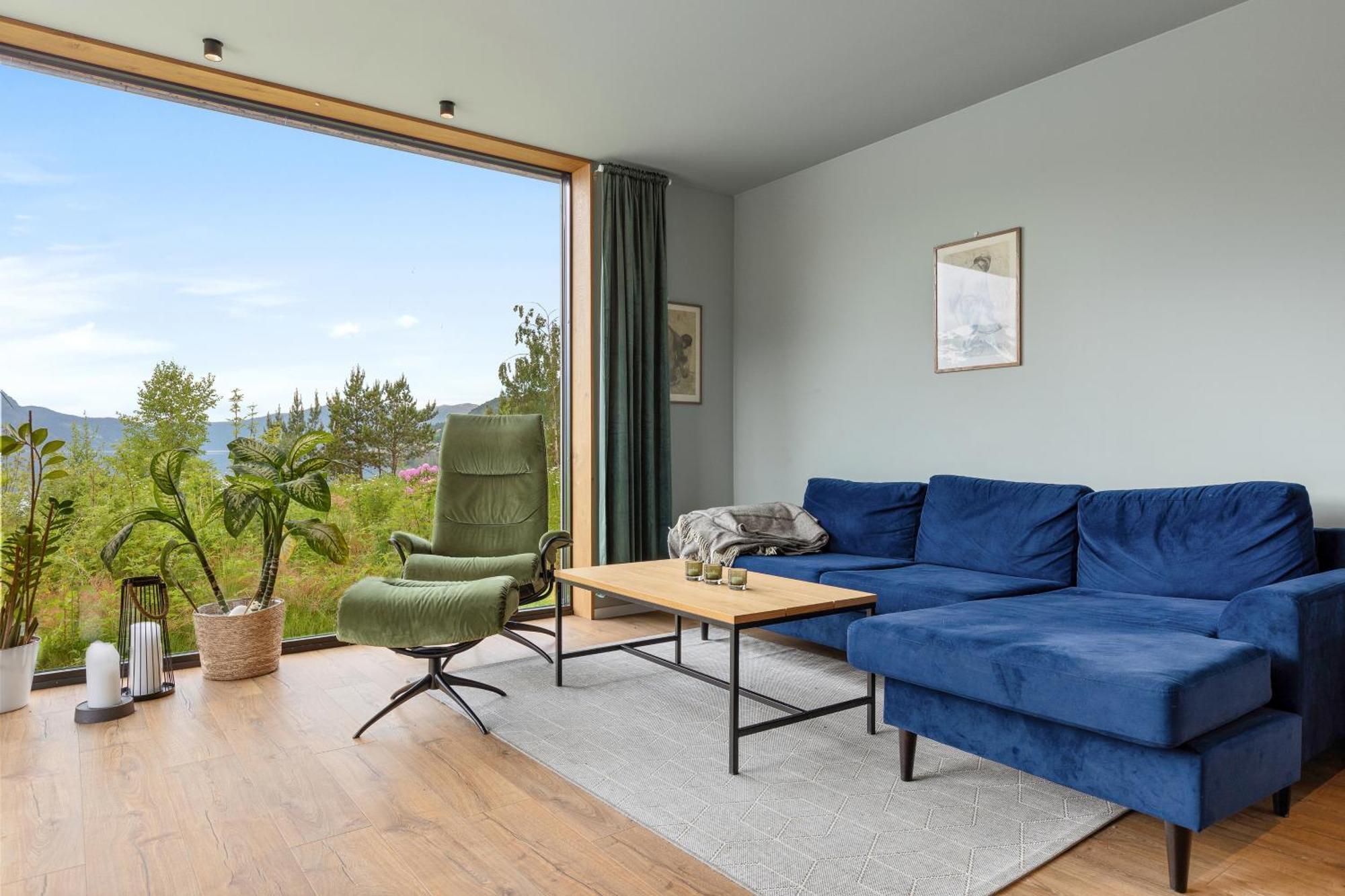 Modern House By The Fjord In Sandane, Nordfjord. Villa Sandane