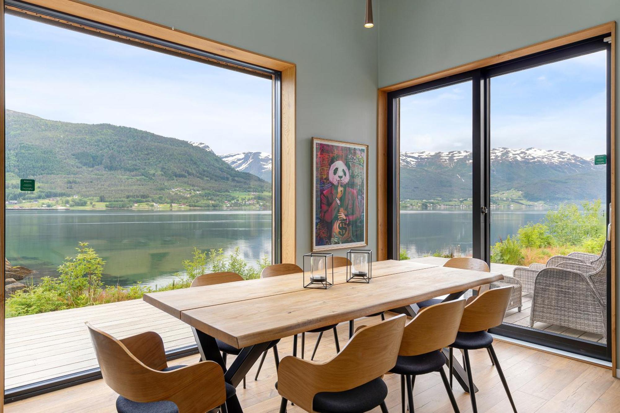 Villa Modern House By The Fjord In Sandane, Nordfjord. Sandane